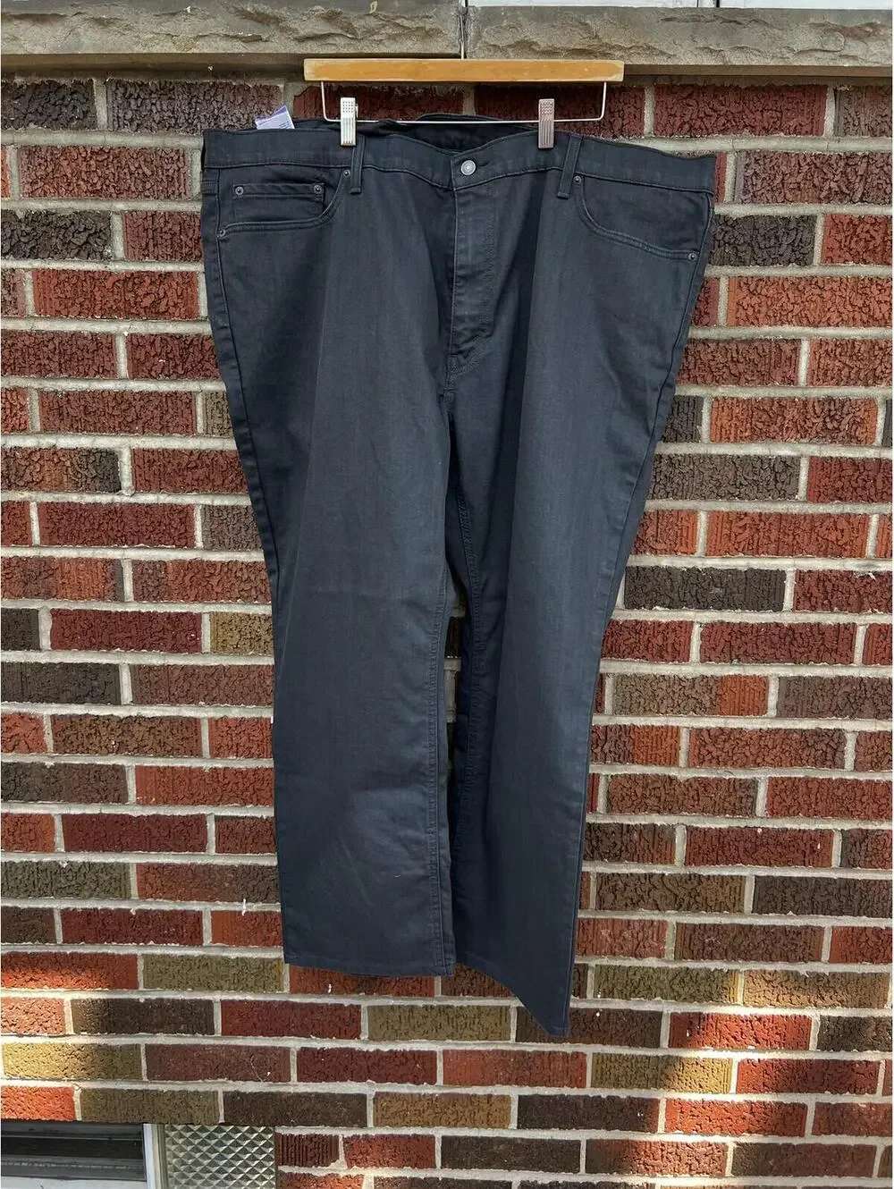 Levi’s Off Black Straight Fit Jeans